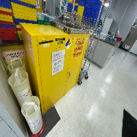 Justrite 30 Gallon FM Flammable Storage Cabinet image 0